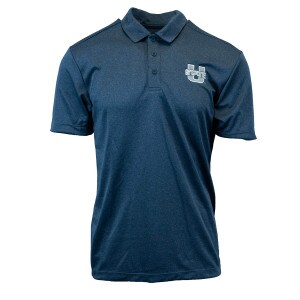 Navy heathered U-State Polo